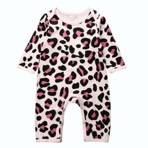 PINK LEOPARD | Baby toddler one-piece romper